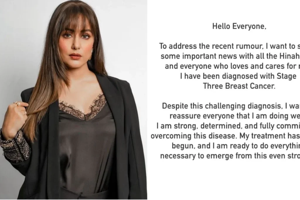 Hina Khan, who has been diagnosed with stage-3 breast cancer, says she "will overcome this challenge" and is seeking prayers from her fans.