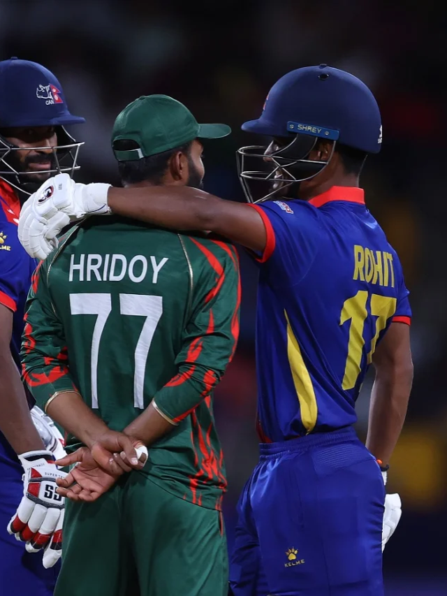 Historic Showdown: Nepal vs Bangladesh T20 World Cup Match Recap !!