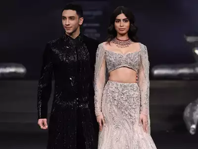 Khushi Kapoor reveals that her sister, Janhvi Kapoor, advised her to stay 'calm' before her ramp walk debut, simply telling her to be herself.