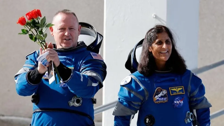 NASA’s Sunita Williams observes a storm evolving into Hurricane Beryl from space.