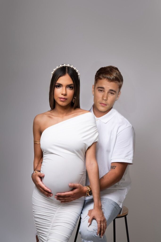 Hailey Bieber addresses speculation that she and Justin Bieber were "getting divorced" before their pregnancy announcement.