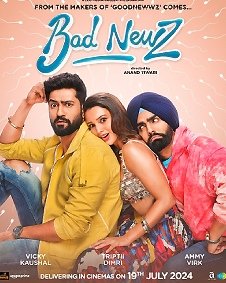 Bad Newz, an entertaining film with an adult concept, could have achieved greater depth to truly match the spirit of its 2019 predecessor, Good Newz