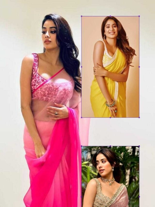 Janhvi Kapoor: A Diva in Sarees