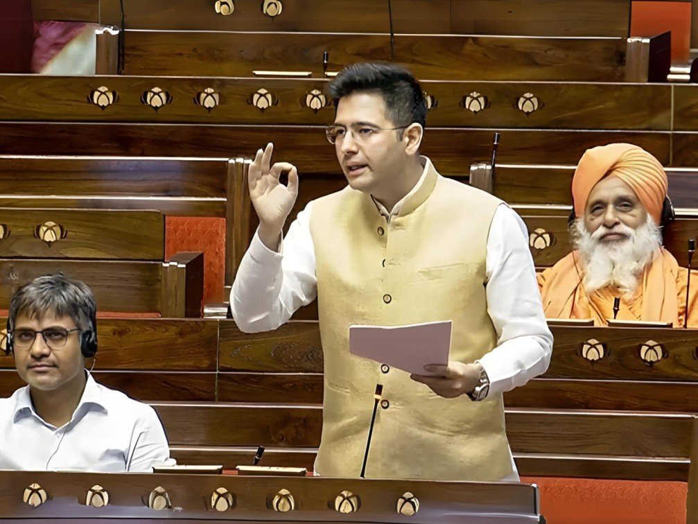 'India Is Paying Taxes Like England, Receiving Services Like Somalia': Raghav Chadha In Parliament