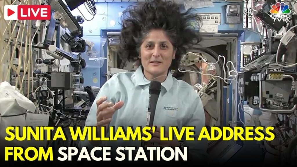 NASA’s Sunita Williams observes a storm evolving into Hurricane Beryl from space.