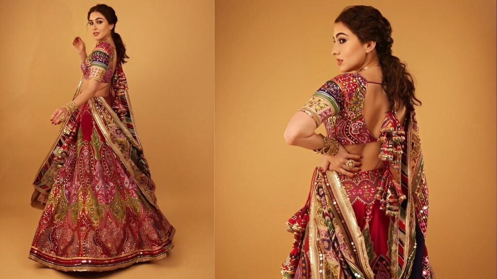 Sara Ali Khan exudes radiance in backless lehenga for Anant Ambani-Radhika Marchant's haldi function