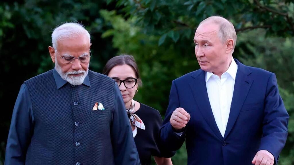 After Ukraine Visit and Biden's Call, Modi Speaks with Putin