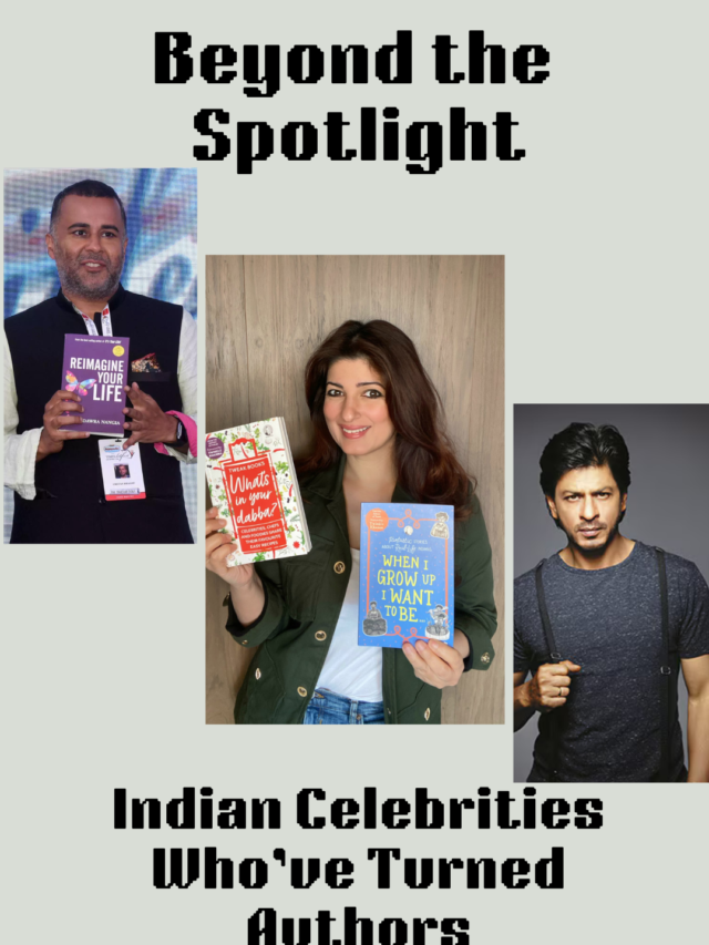 “Beyond the Spotlight: Indian Celebrities Who’ve Turned Authors”