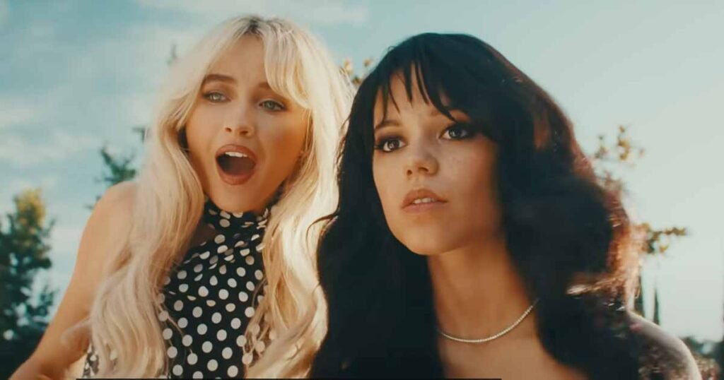 "Wednesday Star Jenna Ortega and Sabrina Carpenter Share a Passionate Kiss in Viral Video, Sending the Internet into a Frenzy! Fans React, 'A Match Made in Heaven!'"