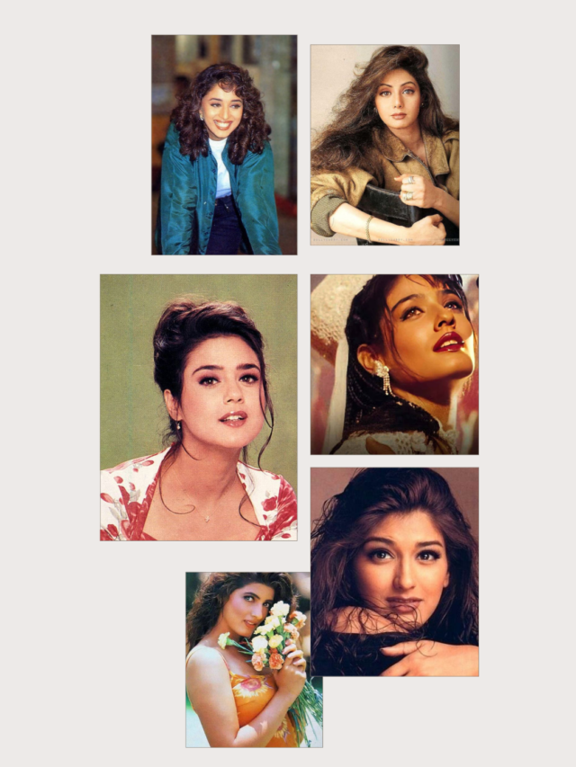 “Timeless Elegance: A Tribute to 90s Bollywood Beauties”