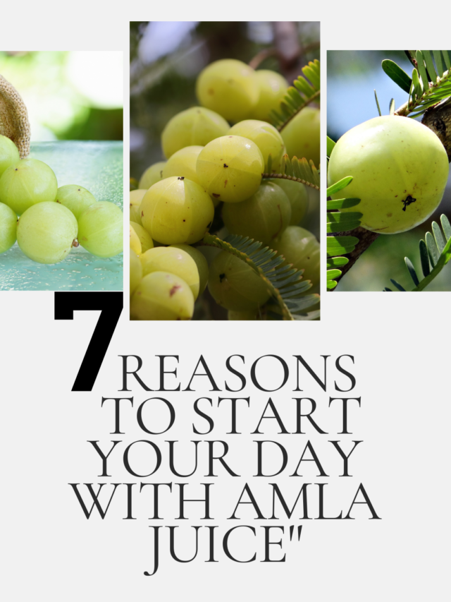 “The Morning Boost: 7 Reasons to Start Your Day with Amla Juice”