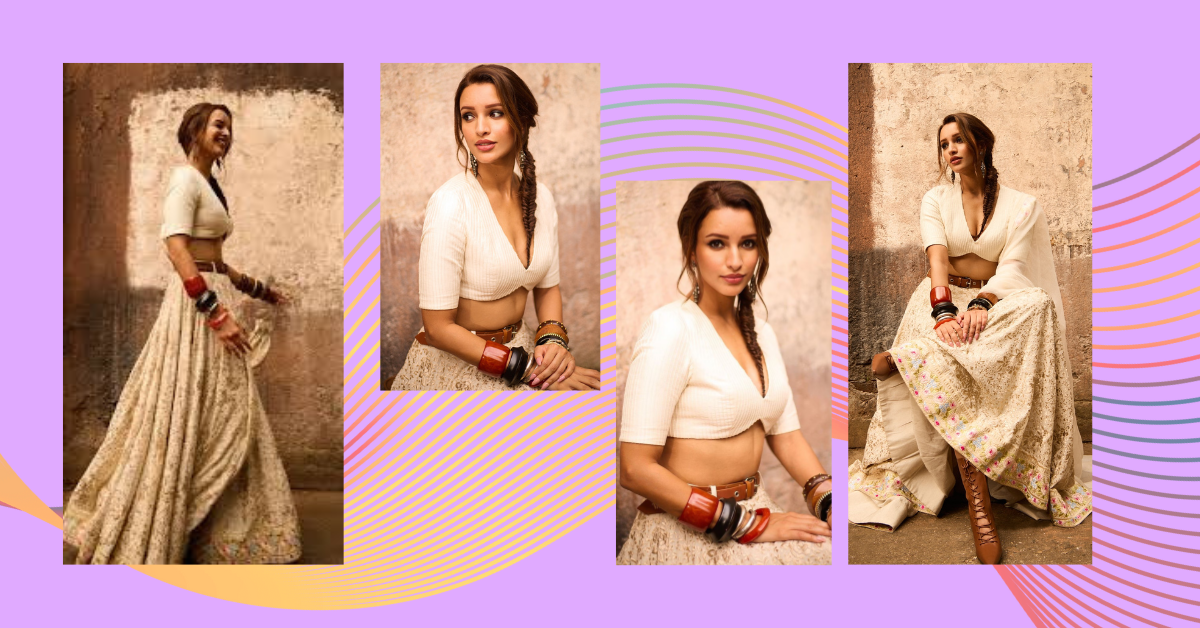 Triptii Dimri’s Boho White Lehenga: A Minimalist Take on Traditional Garba Night Fashion