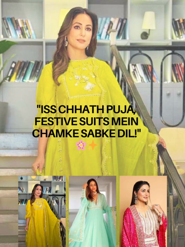 “Iss Chhath Puja, Festive Suits mein Chamke Sabke Dil!” 🌸✨