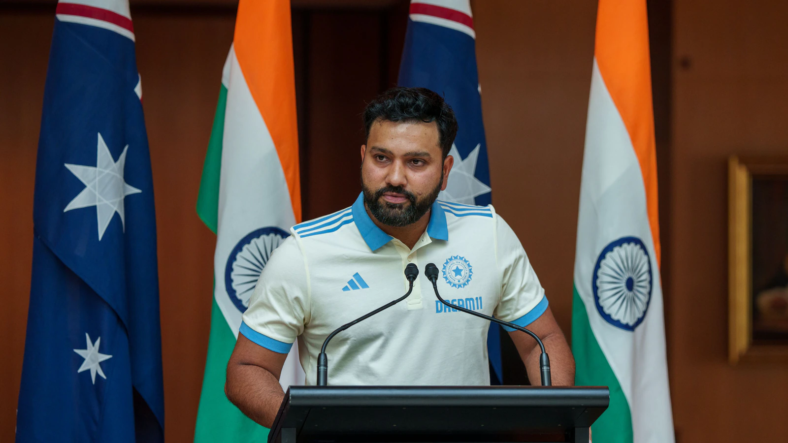 Rohit Sharma Addresses Australian Parliament, Building on Perth Test Victory